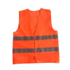 Gilet Giubotto Giubbino Arancione Catarifrangente Riflettente Emergenza - Offershop.it