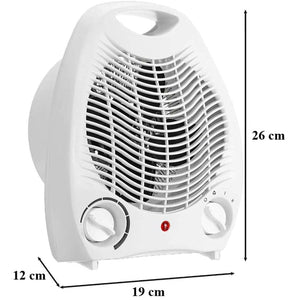 Stufa Elettrica 2000W Ultra Silenzioso Termoventilatore Caldobagno Maniglia - Offershop.it