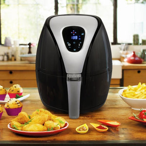 Friggitrice Aria Calda Senza Olio 1500W 2.4L Schermo Lcd Frigge Cuoce Arrostisce - Offershop.it