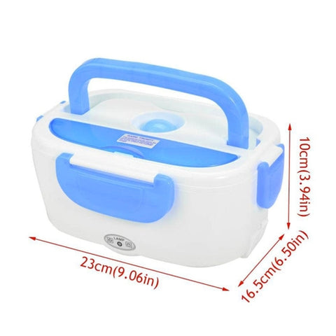 Image of Scaldavivande Termico Porta Alimenti Cibo Elettrico Lunch Box Portatile 220V - Offershop.it